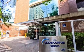 Estanconfor Santos com Vista Mar 6 AC Garagem alto 17º andar